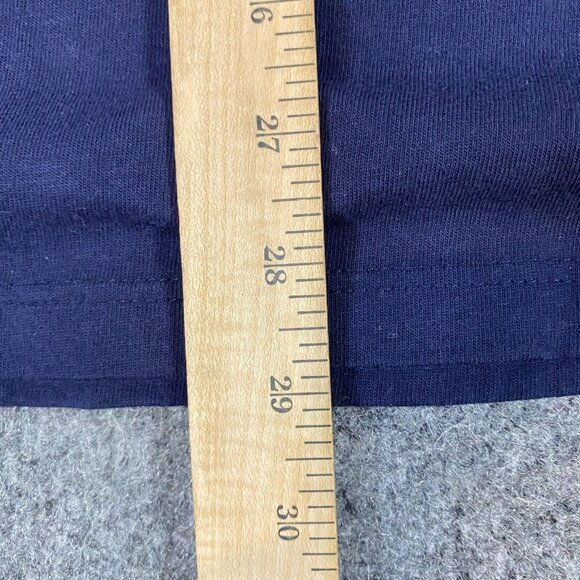 Polo Sport T-shirt L Blue Long Sleeve Cotton Spellout Vintage - Picture 4 of 8